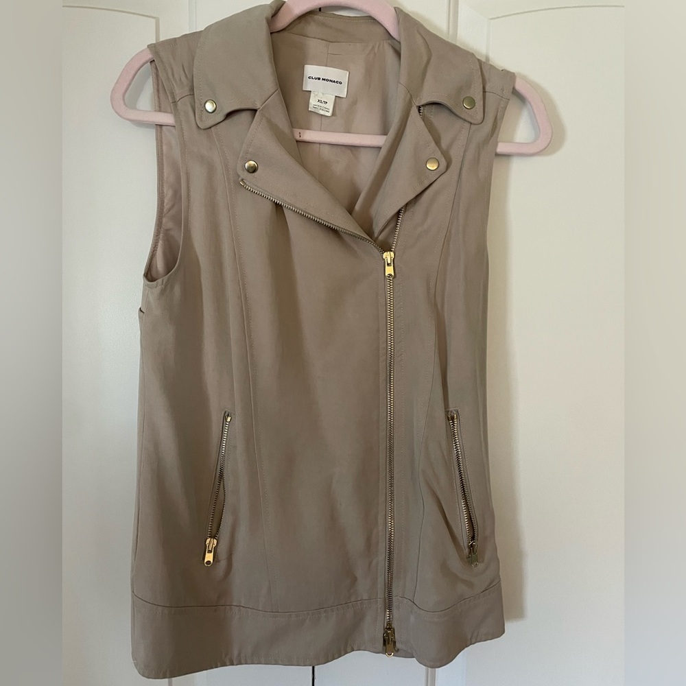 Club Monaco Beige Vest